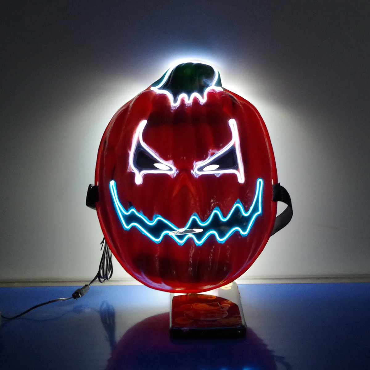 Светодиодная маска для вечевечерние НКИ на Хэллоуин маскарадные маски неоновые