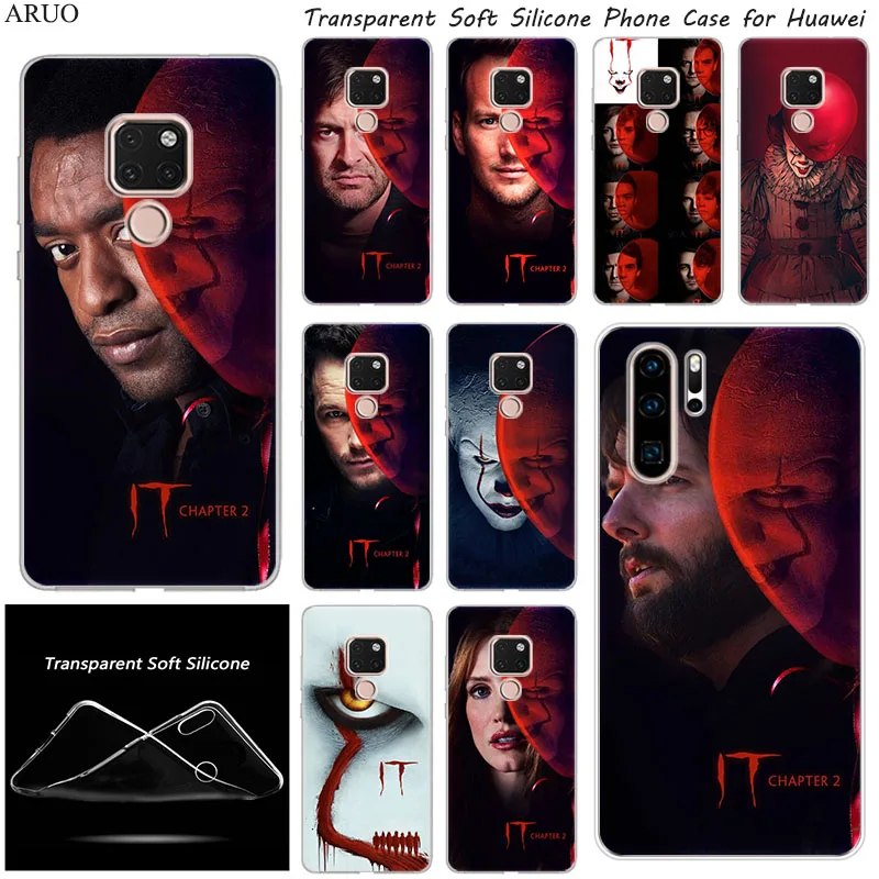Мягкий силиконовый чехол для телефона Pennywise Клоун ужас это Huawei Y8P Y5P Y6P P10 Mate 10 20 Lite