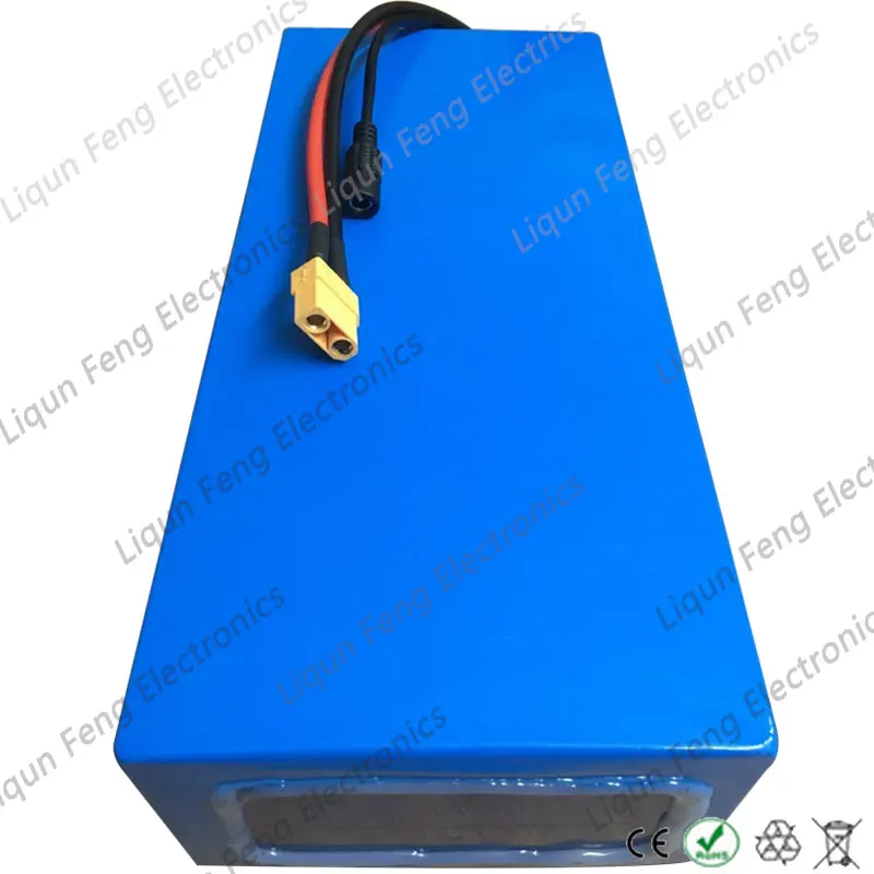 Высокая Мощность 2000W 48 V 20AH Электрический велосипед Батарея 48 V 20AH для е-байка Батарея 48 Вольт литиевая батарея Батарея с 50A BMS 2A Зарядное Устройство налог
