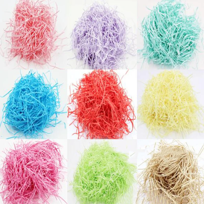 10 г в пакете DIY бумажная рафия измельченная бумага конфетти Подарочная коробка