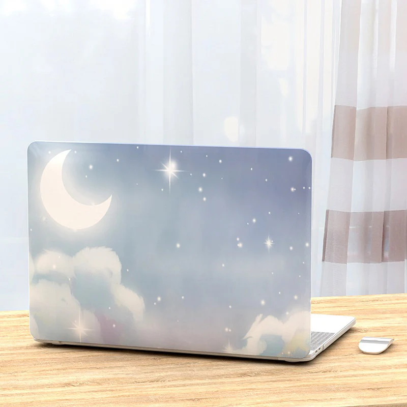 чехол с аниме небом для ноутб