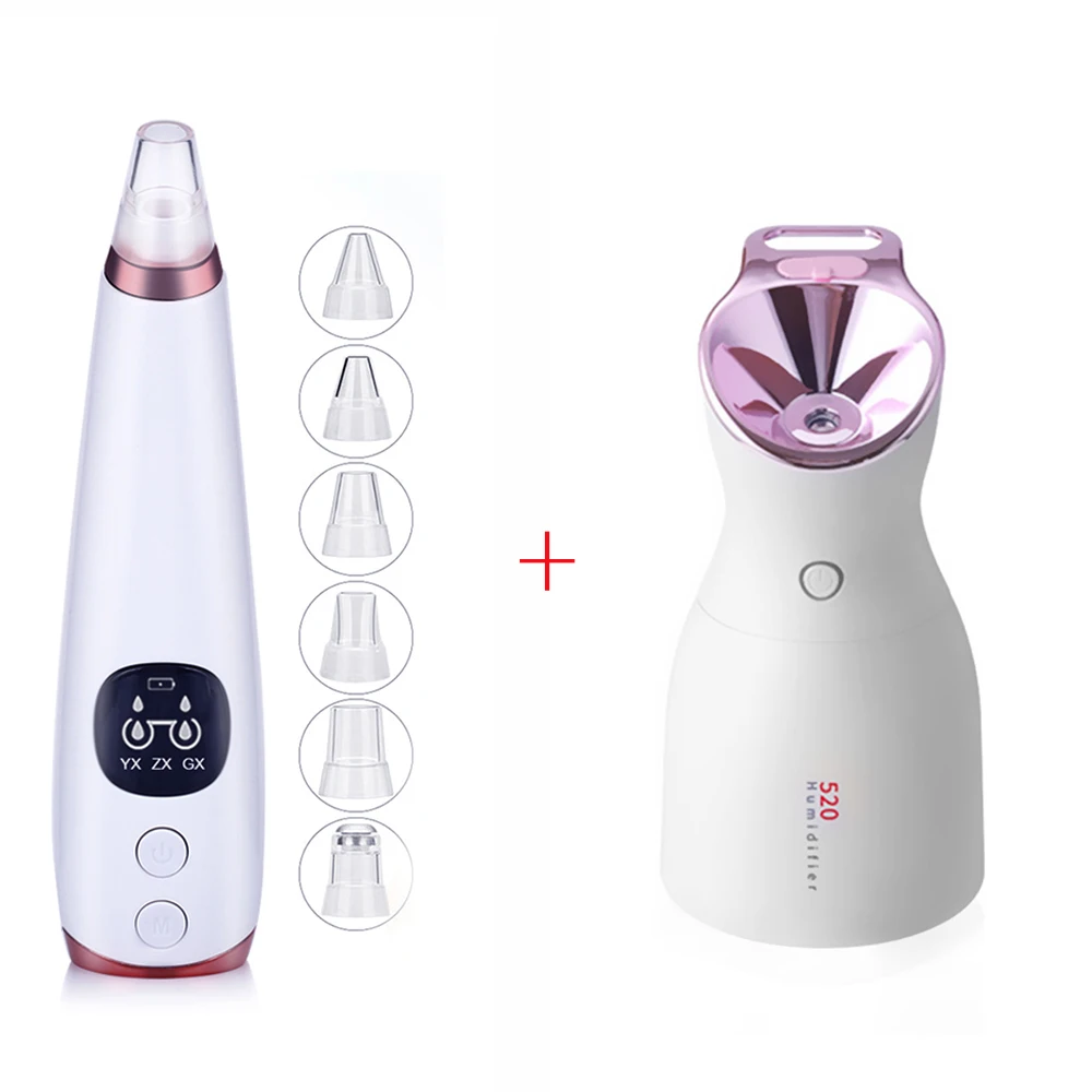 

Face Black Head Remover Deep Cleaning Blackhead Remover Machine Acne Pimple Removal Pore Vacuum Suction Beauty Skin Care Tool