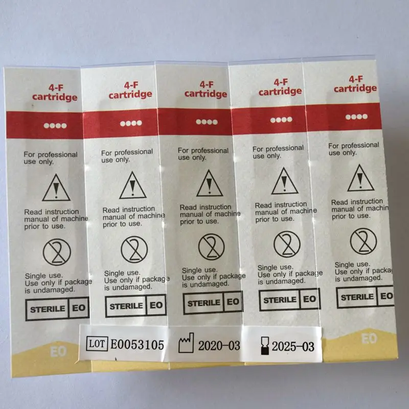 Макияж тату картридж иглы 60 шт Карандаш для бровей губ Перманентный макияж