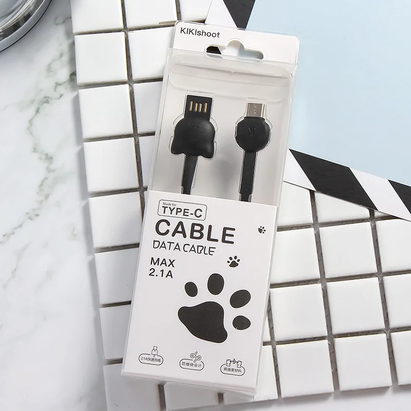 Шнур для зарядки мобильных телефонов зарядный кабель hoco usb c типа зарядное