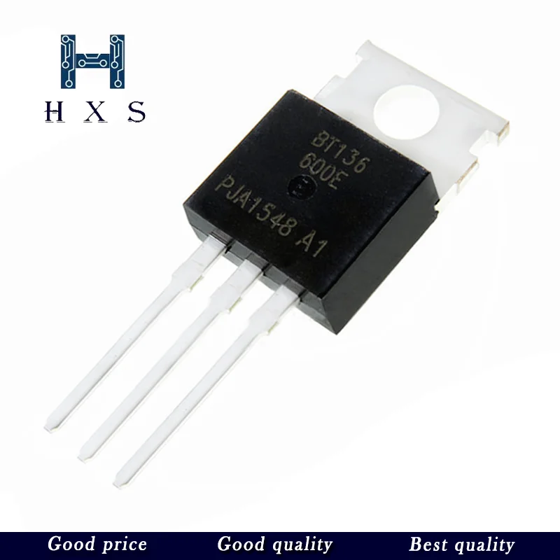 Тиристор triac BT136 600E 600 136 4A 600V TO 220 новый оригинальный 10 шт.|Импульсный источник
