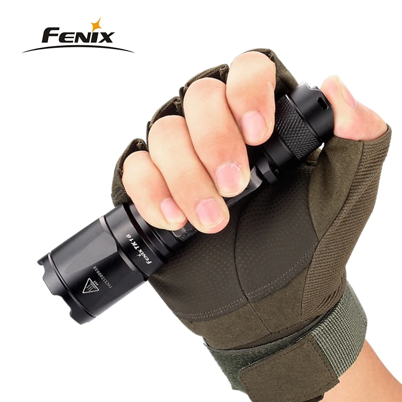 Водонепроницаемый поисковый тактический фонарик FENIX TK16 5 режимов макс. 1000