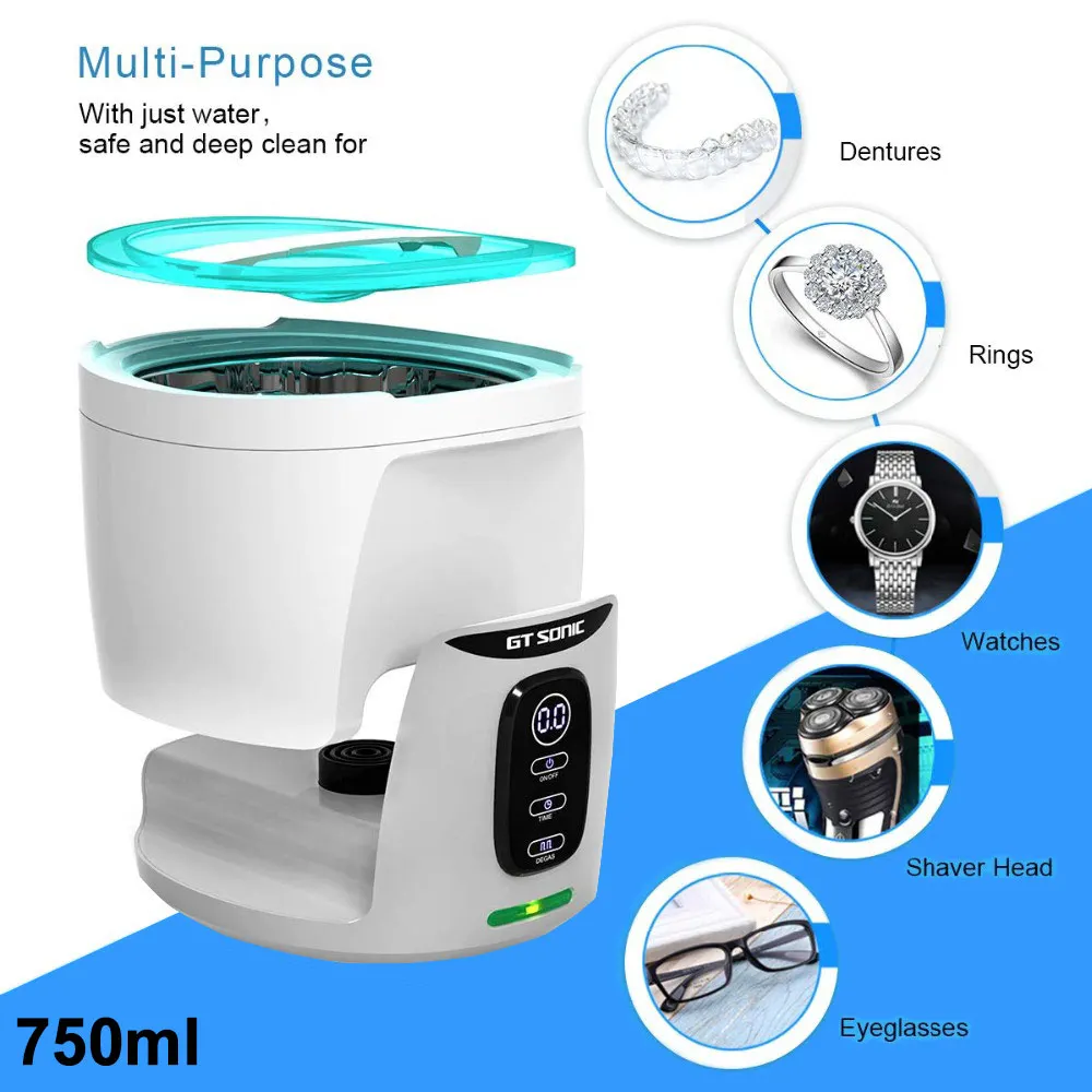 GTSONIC 1400 мл ультра Соник Очиститель таймер для ванны ювелирные изделия кисти очки Маникюр камни резаки Стоматологическая бритва части ультразвук