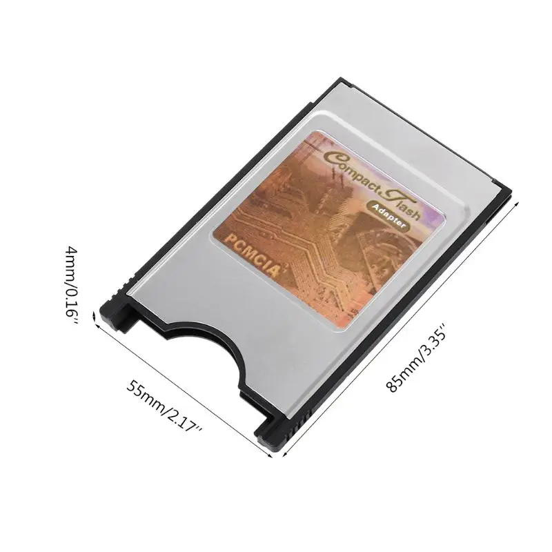 

Compact Flash CF to PC Card PCMCIA Adapter Cards Reader for Laptop Notebook New