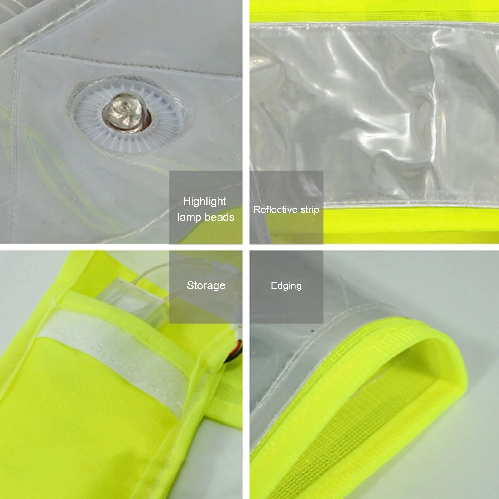 

Night Running Sport LED Light Vest Cycling Flashlight USB Charge Chest Lamp Straps Outdoor Reflective Vest Safety Clothing