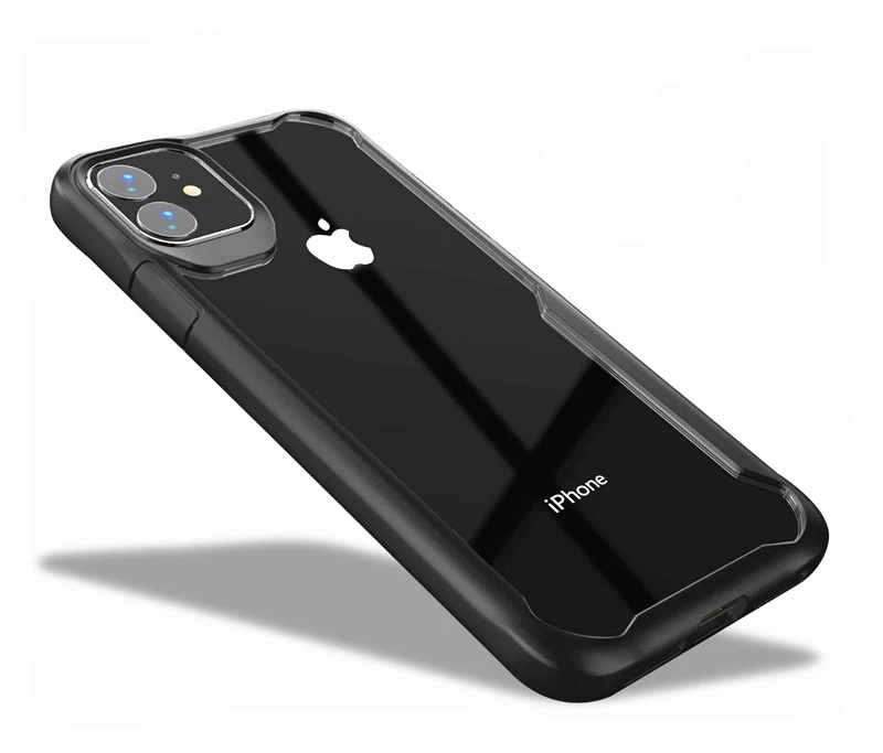 Защитный чехол OMEVE для iPhone 11, Гибридный ТПУ жесткий защитный чехол, прозрачная задняя крышка для iPhone 11, бампер, чехол для iPhone11, чехлы для телефонов