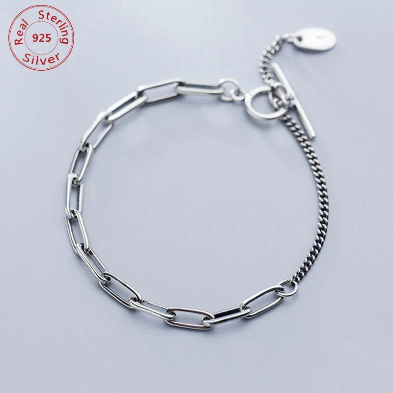 Женский серебряный браслет из тайского серебра S925 пробы в ретро-стиле | Украшения