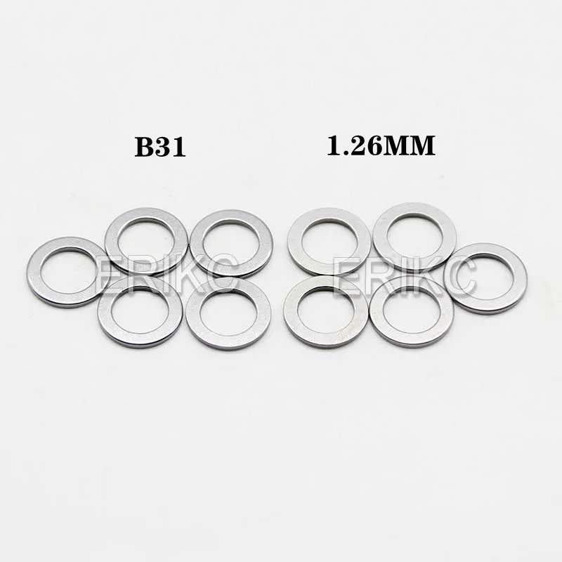 

ERIKC B31 РАЗМЕР 1,20 мм-1,29 мм Прокладка регулировки топливной форсунки 1,20 мм 1,21 мм 1,22 мм 1,23 мм 1,24 мм 1,25 мм 1,26 мм 1,27 мм 30 шт./кор.