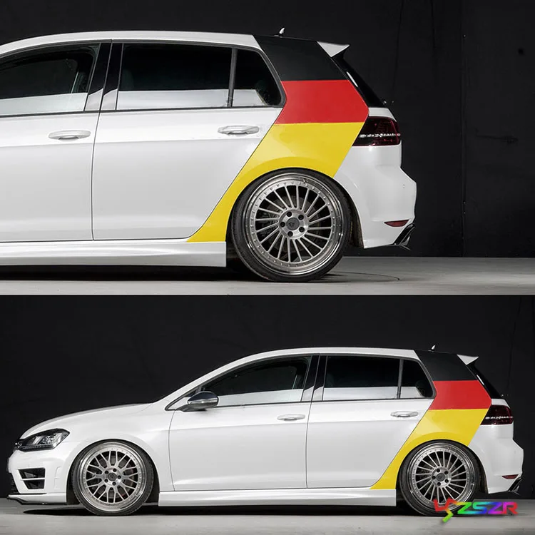 Крутая наклейка с наклейки со словами для Wolkwagen Golf Z2CA428