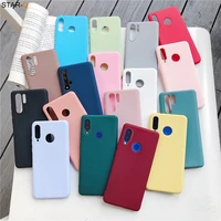 candy color matte silicone phone case for huawei honor 10 10x 8 9 20 lite 8x 8a prime play 8s 10i soft tpu back cover