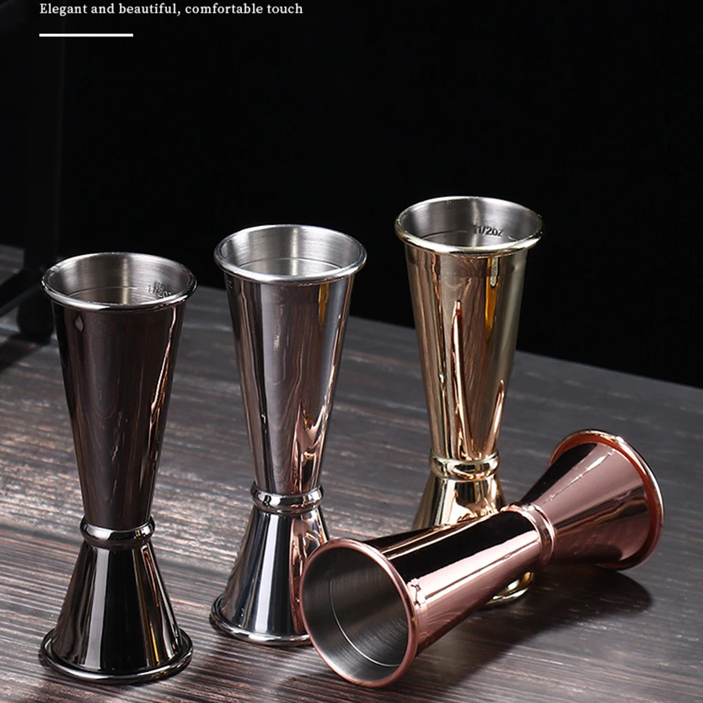 

Cocktail Bar Jigger Stainless Steel Japanese Design Jigger Double Spirit Measuring Cup For Home Bar Party Bar Accessories Club