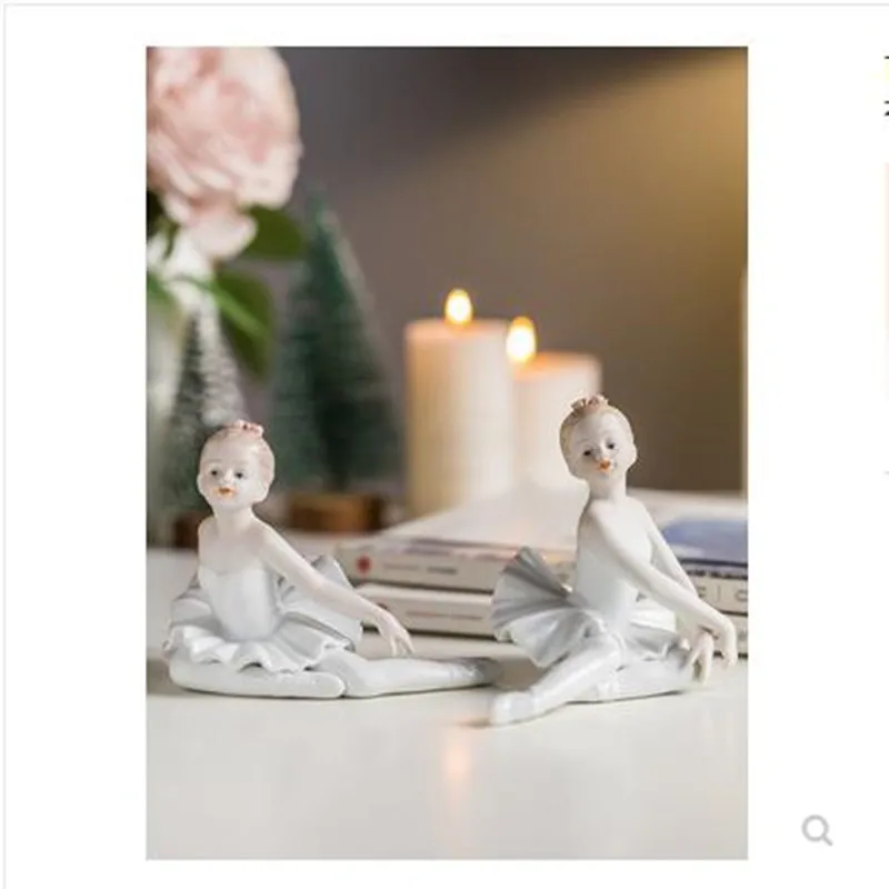 

Nordic ballet girl crafts, creative home desk decoration artwork, birthday gifts