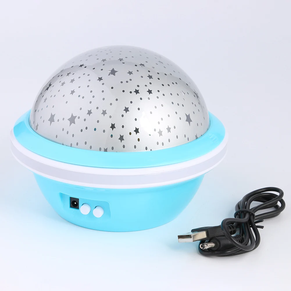 

UFO Shaped Starry Sky LED Projector Light USB Children Bedroom Night Lamp