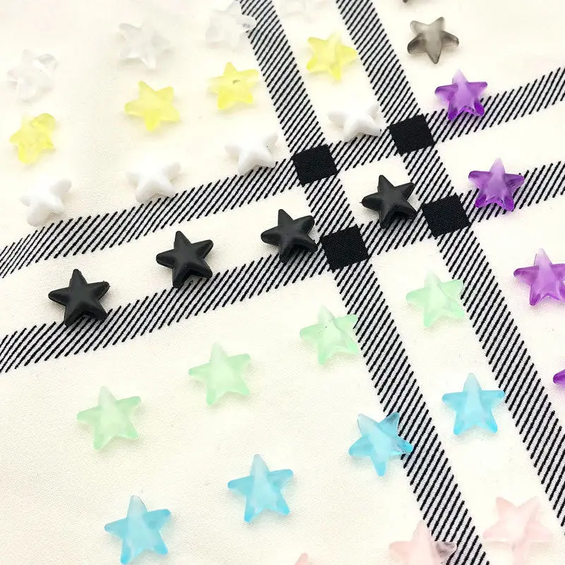 Регулируемые силиконовые замки со звездами для шнура 100 шт. застежки шнурков