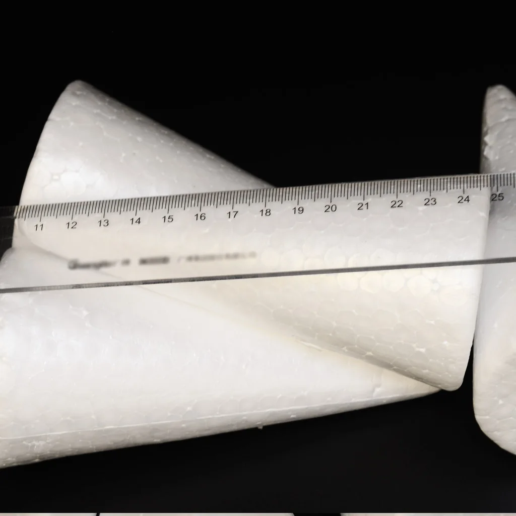 30x белый конус Форма Рождественская елка из пенополистирола пенополистирол