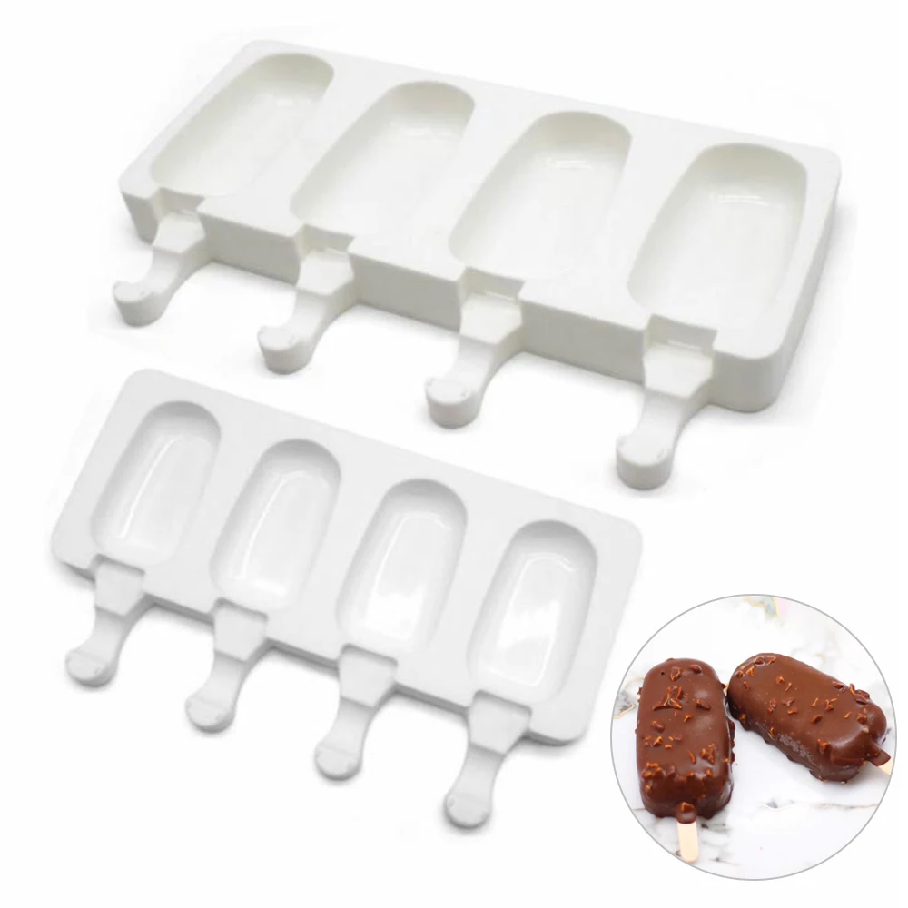 8 формами для выпечки Мини силиконовая форма льда формы крема фруктового торт