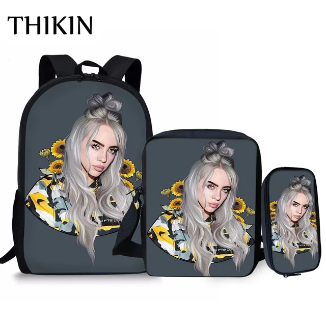 ALW0425CEK THIKN 3 шт школьная сумка набор Galaxy/Unicorn школьный рюкзак для подростков мальчиков девочек Студенческая дорожная сумка для книг школьные сумки для подарков - Цвет: ALW0425CEK
