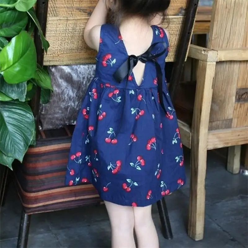 Летние кружевные платья для девочек детское праздничное Повседневное платье