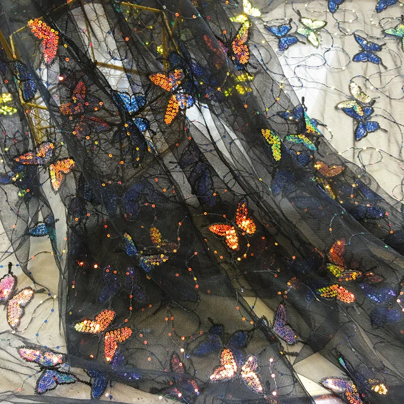 

Платье-бабочка женское античное водорастворимое свадебное платье сетка с блестками вышитая кружевная ткань