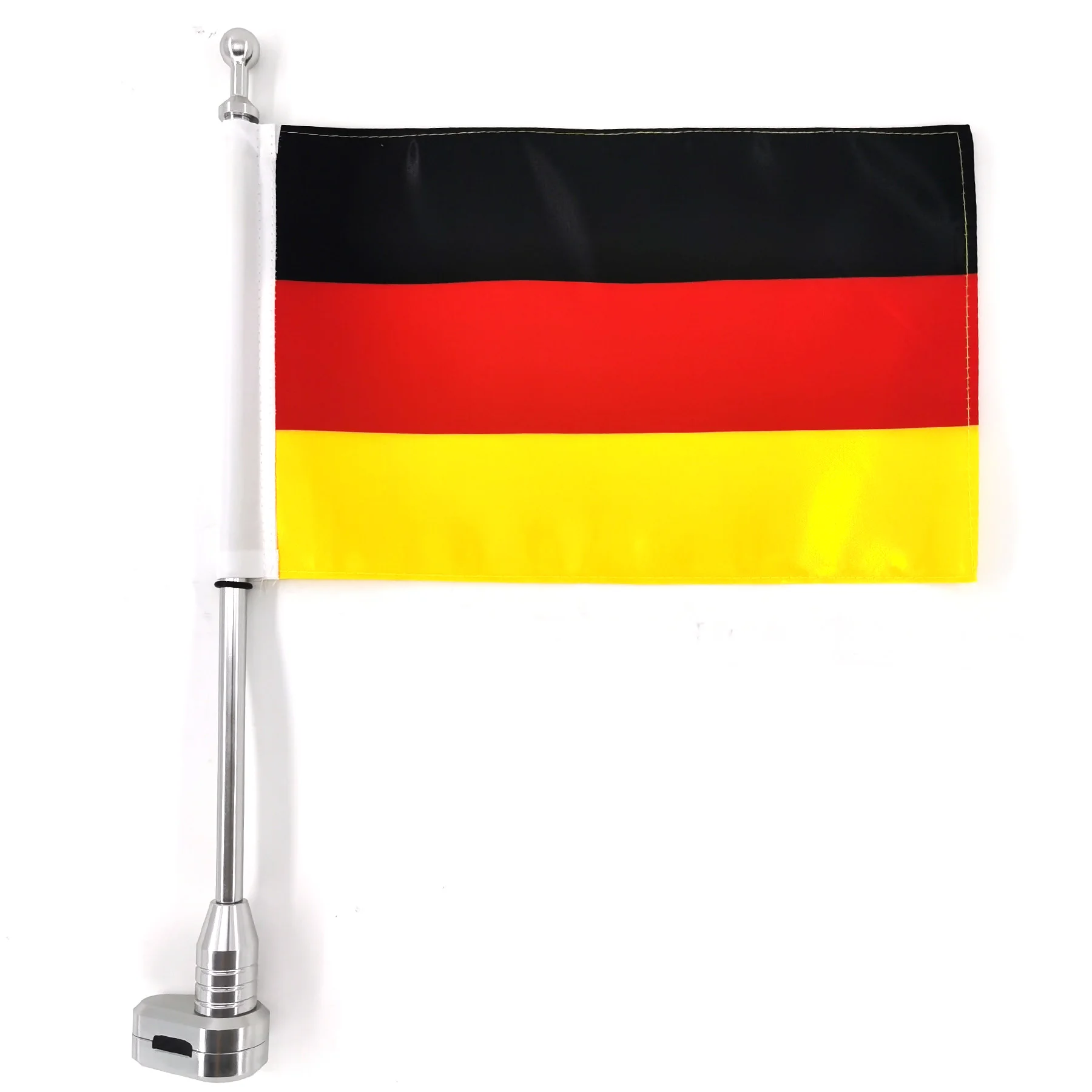 Luggage Rack Flag Pole Germany Flag for Honda Goldwing GL1800 1500 1200 2001-2011