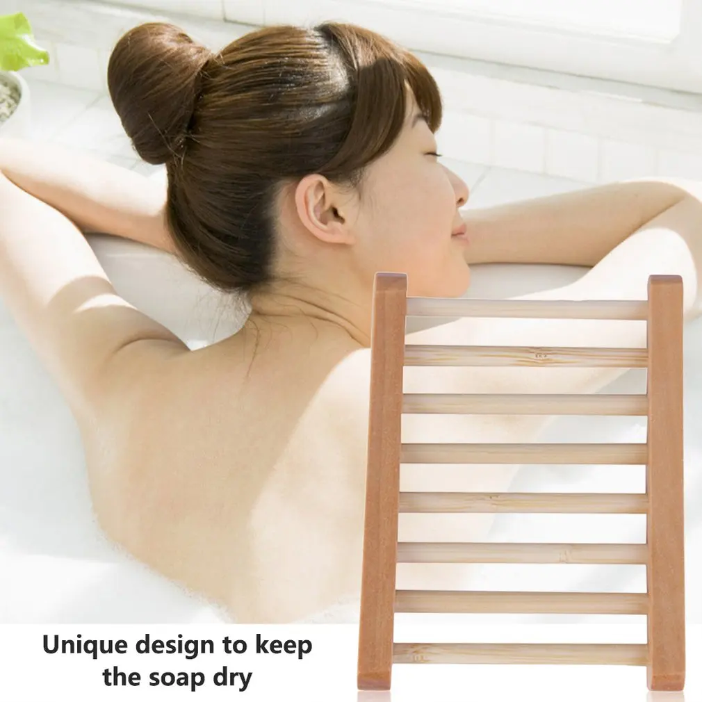 Натуральное деревянное мыло блюдо деревянный поднос для мыла держатель хранения