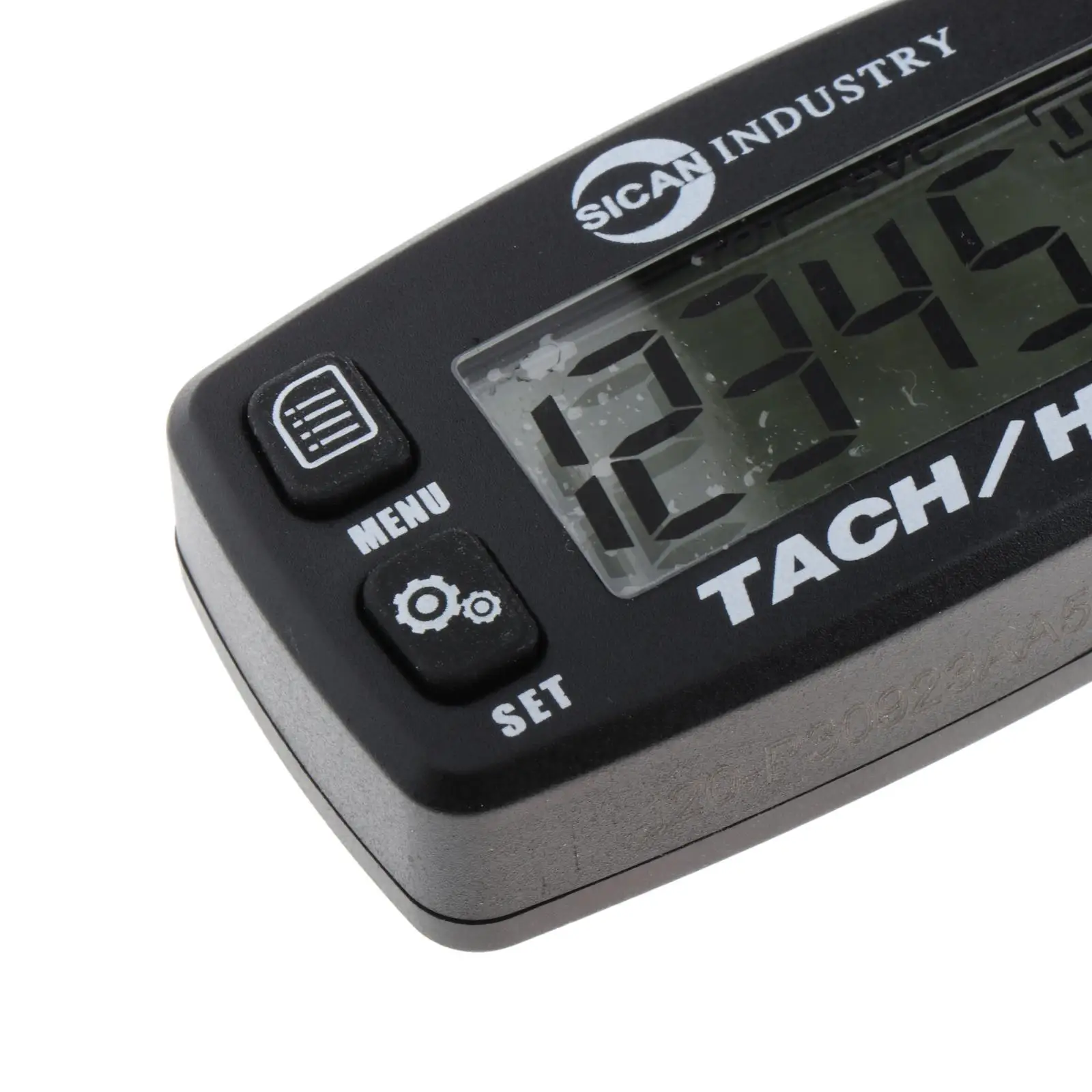 

Tachometer Digital Tach Hour Meter Backlit Flash Alert Alarms for Gasoline