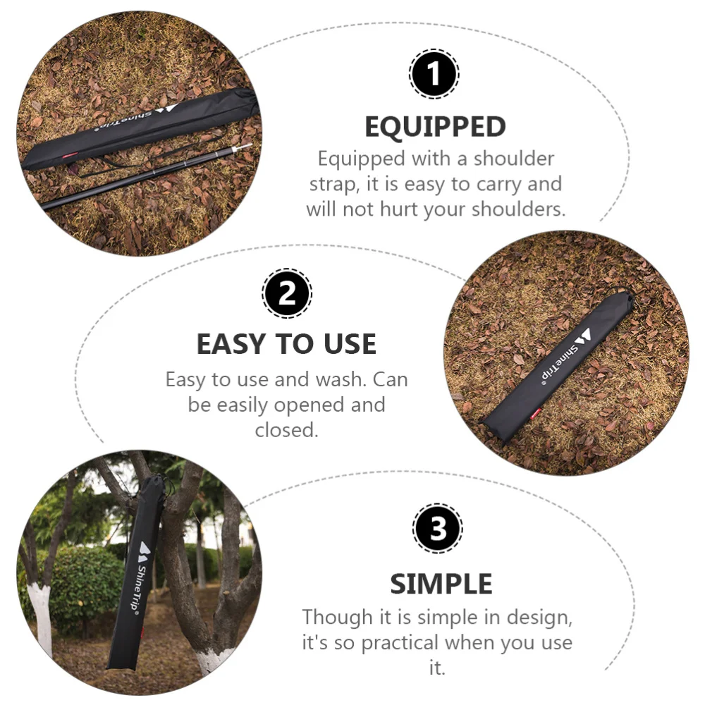 

Awning Pole Carrying Bag Outdoor Tent Pole Bag Canopy Tent Pole Storage Bag
