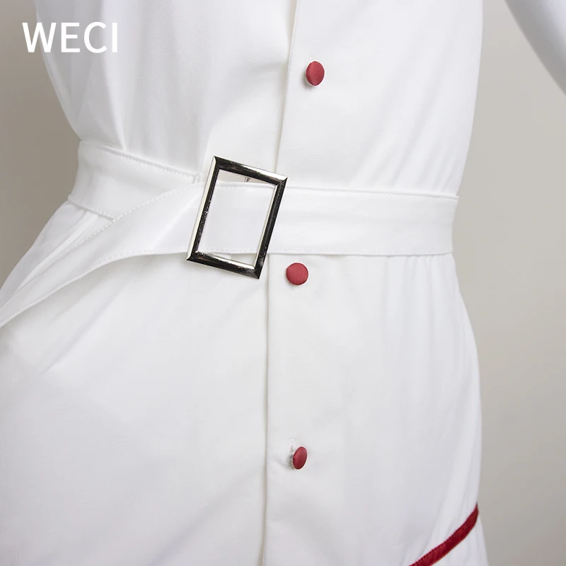 WECI пикантные Для женщин костюм медсестры униформеный бдсм эротические игры