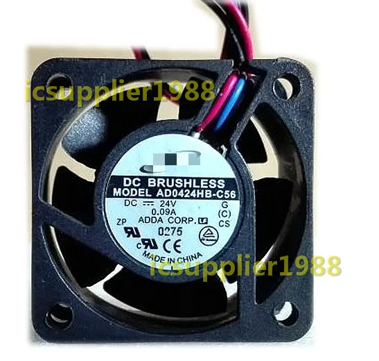 

AD0424HB-C56 24V 0.09A 4020 4 см вентилятор