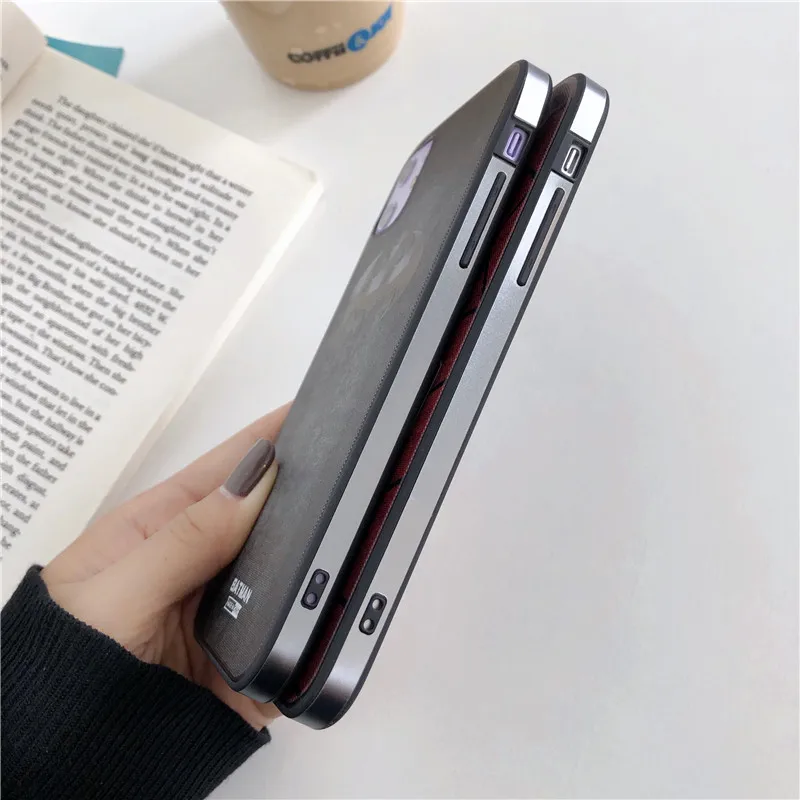 Marvel Avengers Captain Thor Soft Case For iphone 11 PRO MAX XS XR X 10 6 7 8 6S Plus Cover Coque 3D embossed Silver Frame Shell |