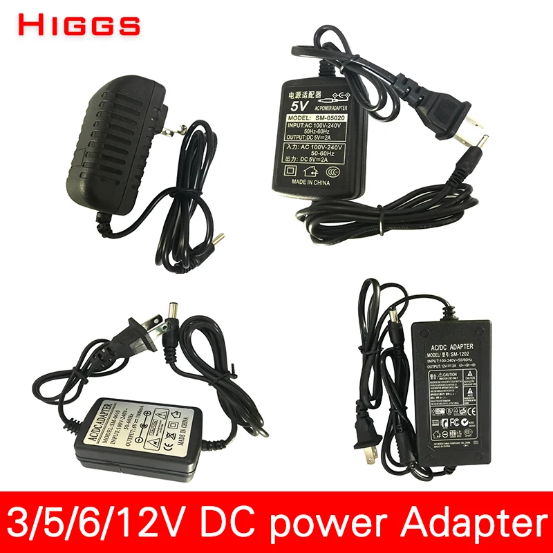 

Stable Security Level 3V 5V 6V 12V DC Power supply Adapter module driver power Suitable for 110V to 240V AC