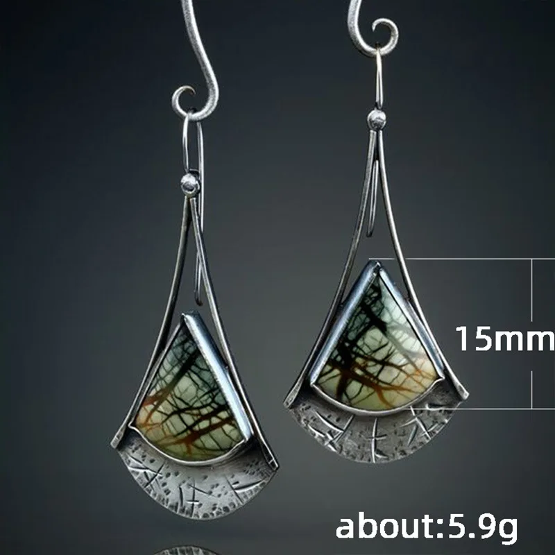 

FDLK Exquisite To Natural Beautiful Wild Long Zircon Earrings Ladies Gift Party Accessories