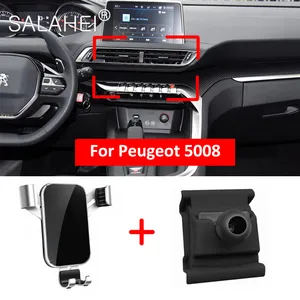 mobile phone holder for peugeot 5008 air vent interior dashboard holder cell stand support car accessories mobile phone holder free global shipping