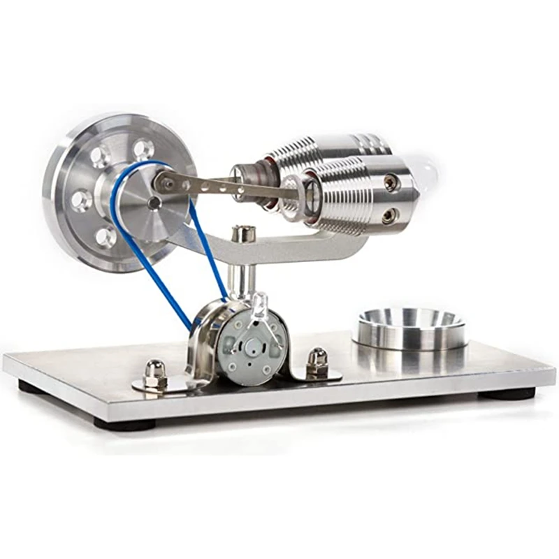 

Air Stirling Engine Motor Model Electricity Generator Balance Stirling Engine Science Experiment Kit Set
