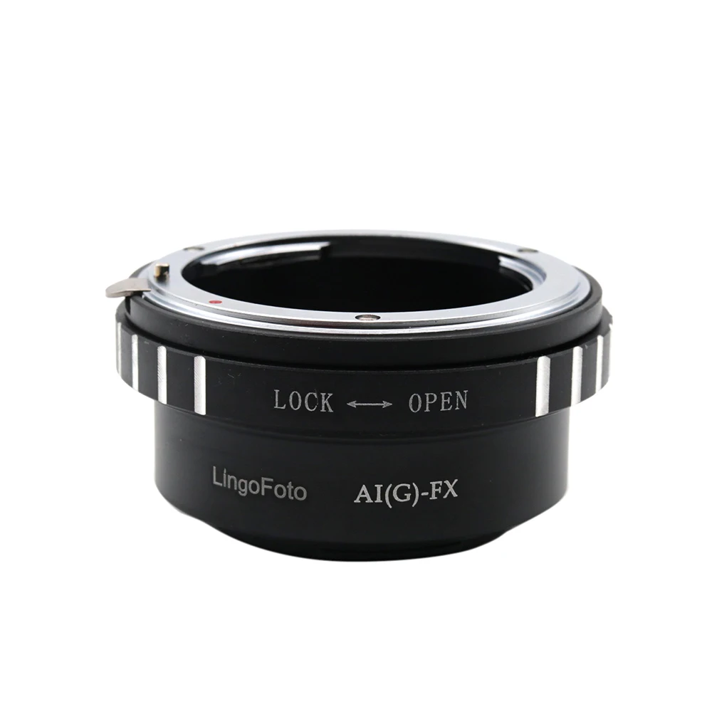 

For Nikon F-mount (G) Lenses to Fujifilm X Mount camera , LingoFoto AI(G)-FX Mount Adapter Ring for XE4,XT4,XS10 etc.