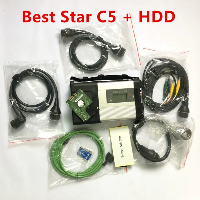 Автоматический диагностический инструмент MB Star C5 SD Connect + v2021.06 программное