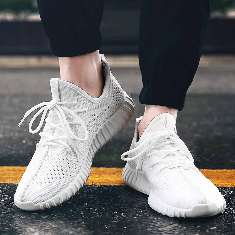 Tenis Бланкос zapatillas hombre теннисные туфли для мужчин спортивная обувь мужские Ультра повышающие трикотажные кроссовки мужские прогулочные мужские кроссовки