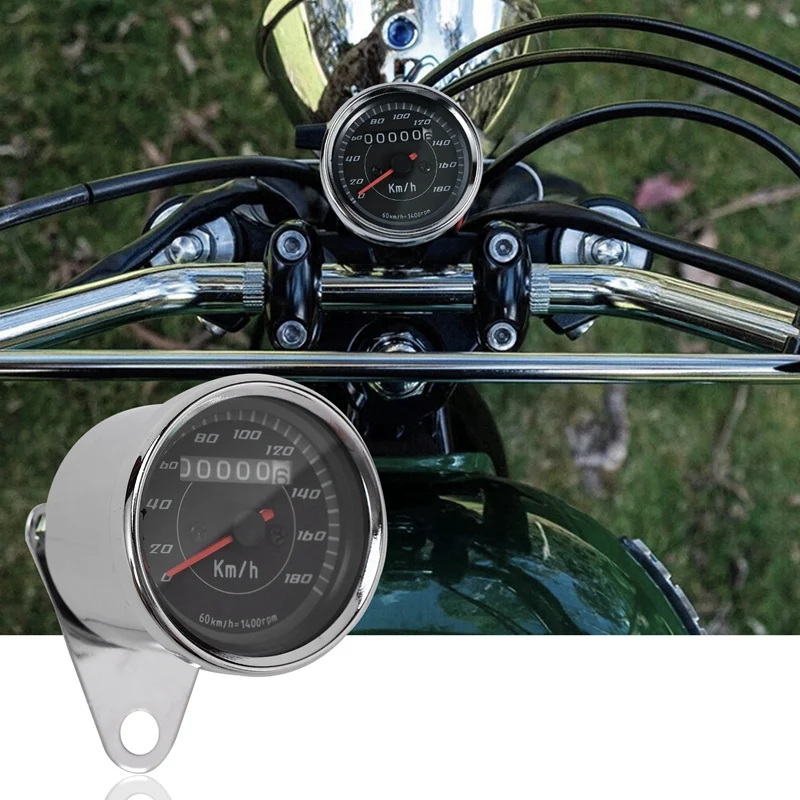 Светодиодный Тахометр для мотоцикла ретро хромированный Honda CG125|Тахометры| |