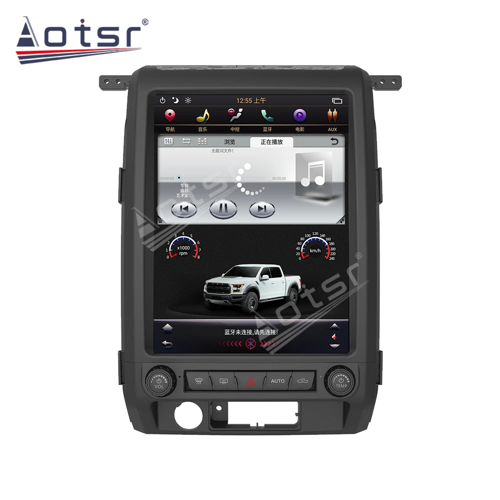 Tesla Head Unit For Ford Raptor F150 2009-2012 Android Radio Multimedia Player PX6 GPS Navigation Auto Stereo Audio Video 64GB | Автомобили