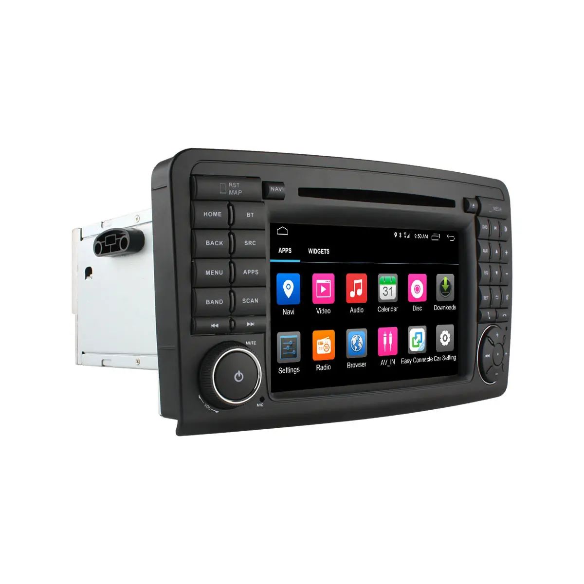 4G SIM LTE Android 6 0 8-ядерный автомобильный DVD GPS для Mercedes ML Class W164 W300 ML350 ML450 ML500 GL X164 G320 GL350