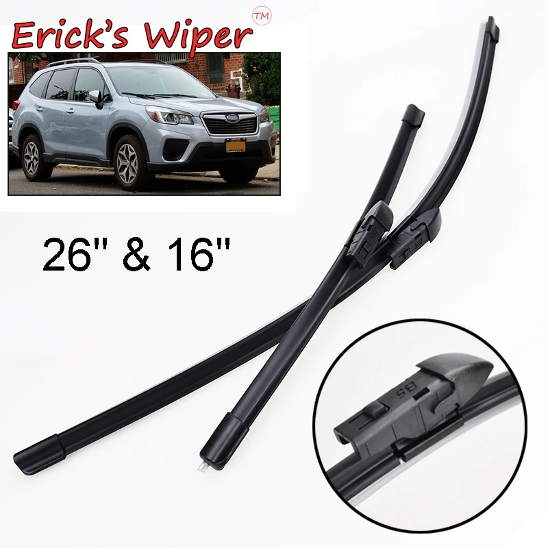 Erick's Wiper LHD Front Wiper Blades For Subaru Forester SK 2019 - 2023 Windshield Windscreen Front Window 26