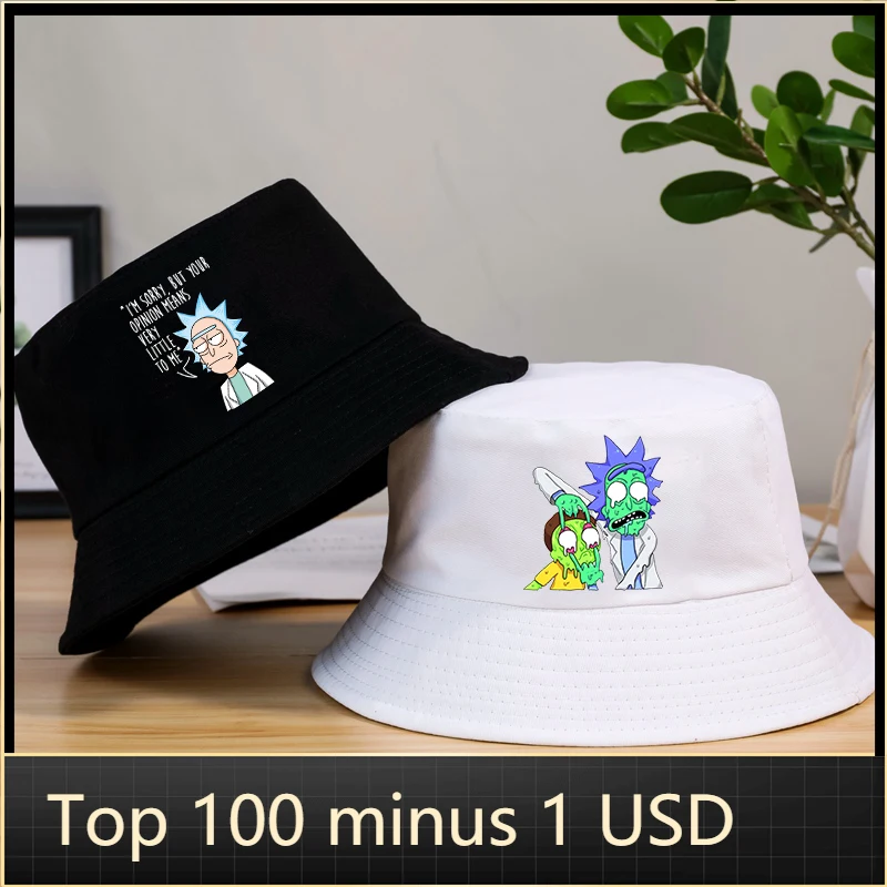 Sombrero de Anime japonés UNISEX, gorra de pescador, diseño plano, Harajuku