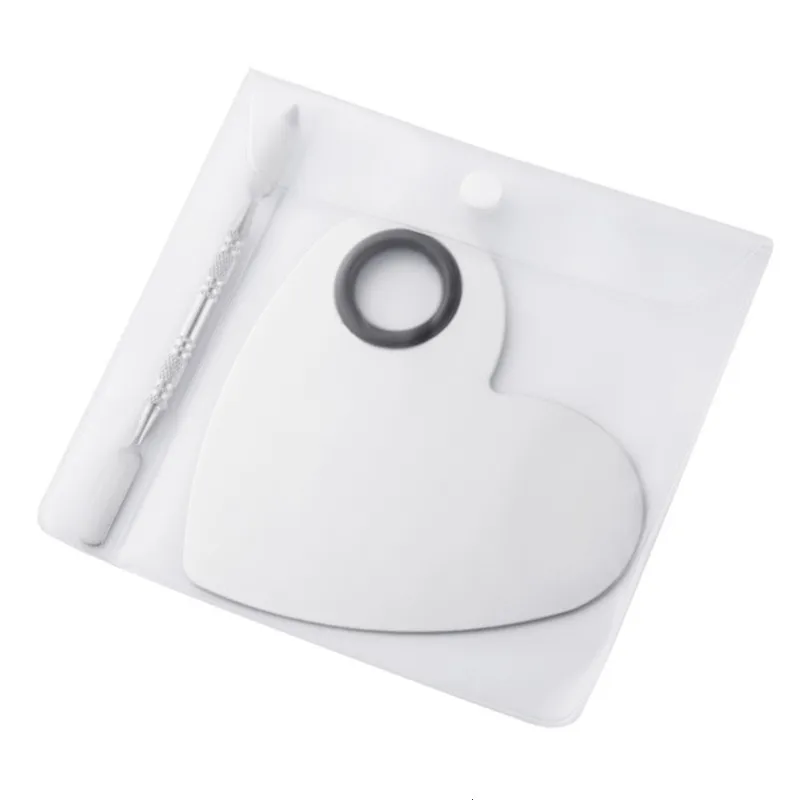 2 шт./компл. набор акварельных красок Палетка шпатель для нейл арта школьные