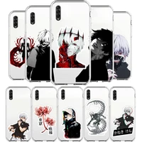 anime tokyo ghoul transparent phone case for samsung a10 a30 a40 a50 a70 a51 a52 a71 a12 a21s a31 a20 30s a50s clear cover