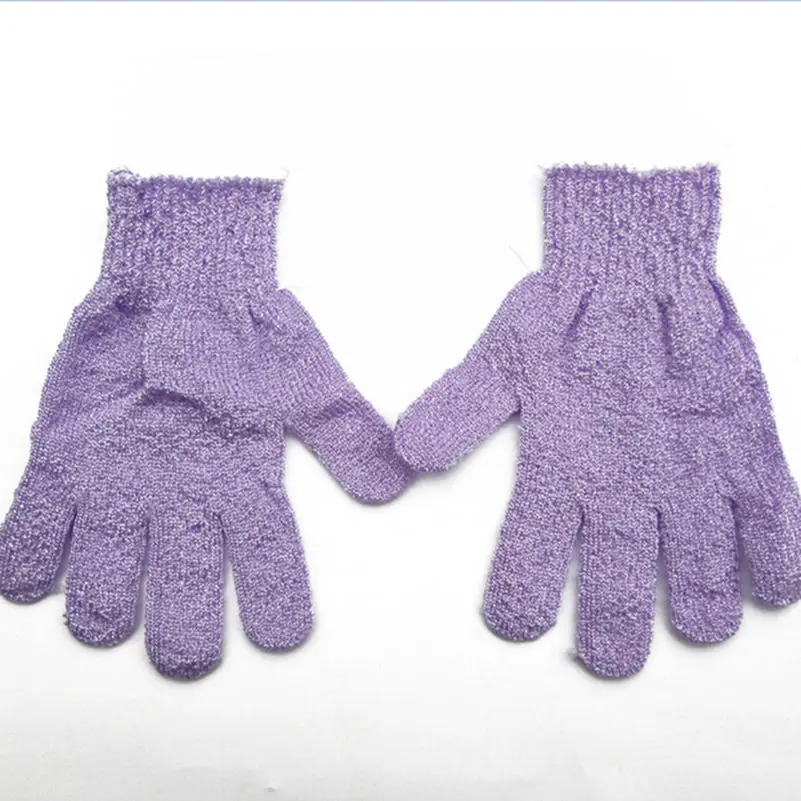 

1pc/2pc Women Practical Scrubber Body Massage Sponge Gloves Bath Shower Glove Body Wash Shower Gel Exfoliating