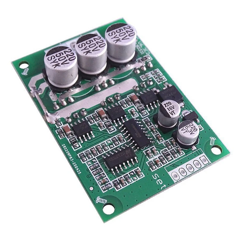 DC 12V 36V 500W бесколлекторный мотор контроллер высокой Мощность вентилятор с высоким